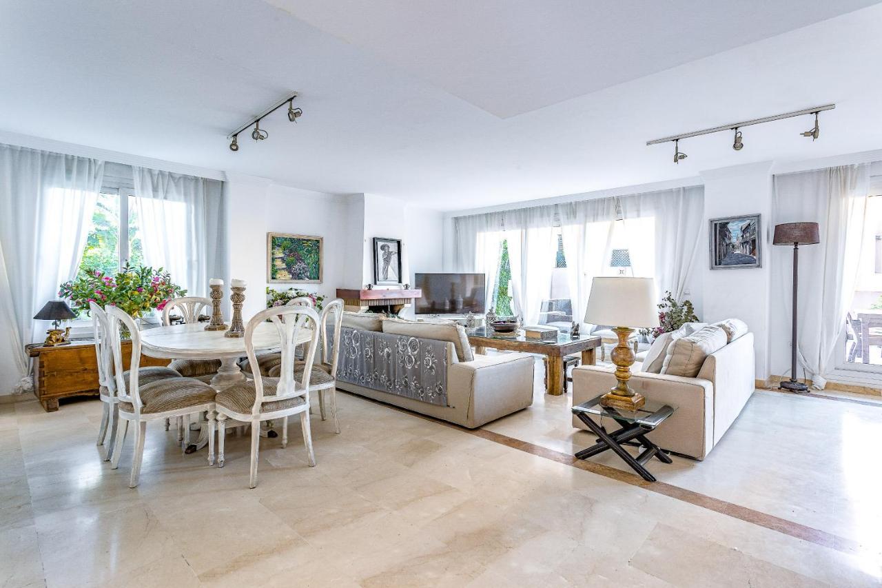 Oleholidays Adosado Mediterraneo Los Monteros 100 M Playa มาร์เบยา ภายนอก รูปภาพ